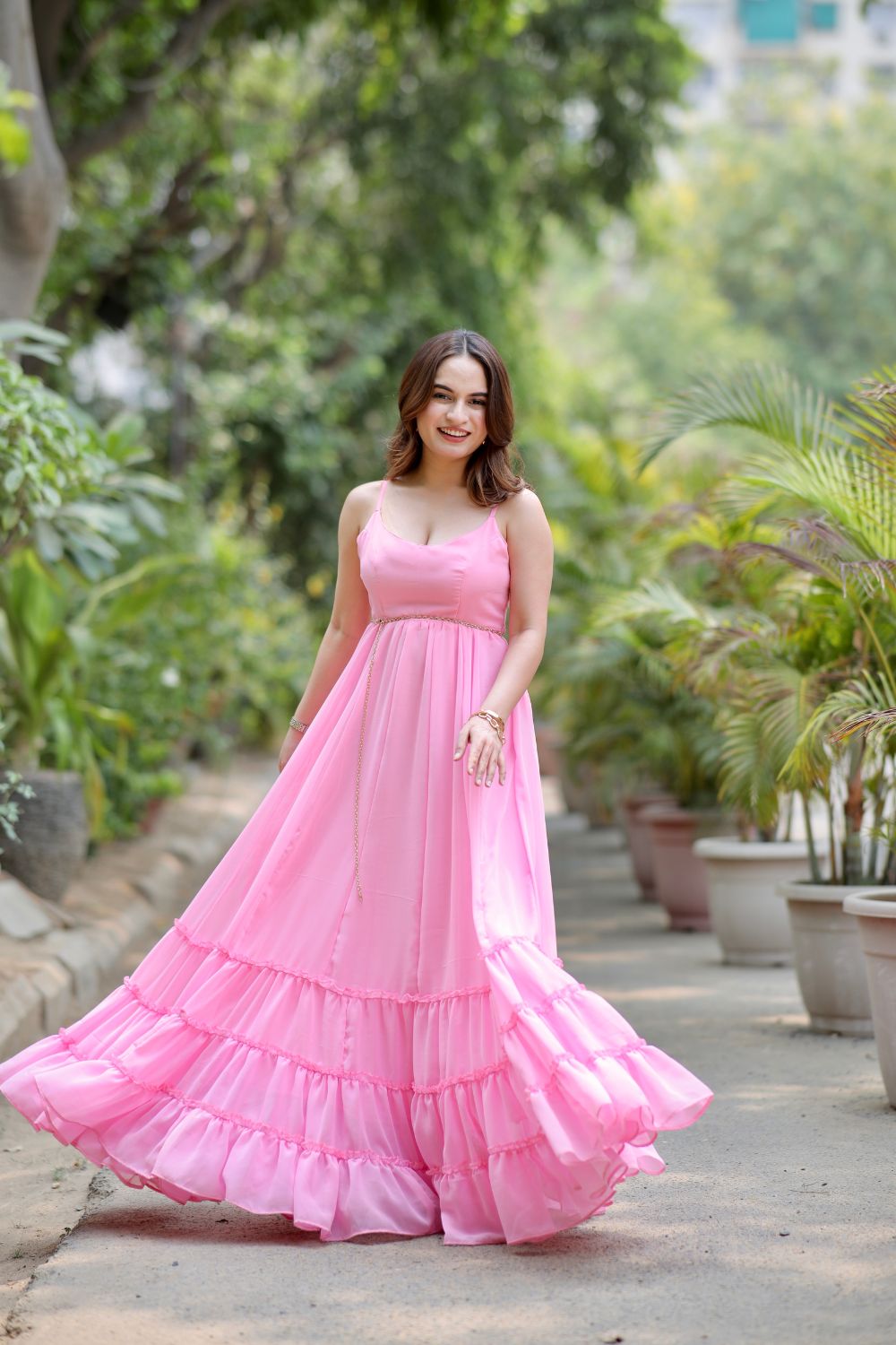 Diya Pink Gown