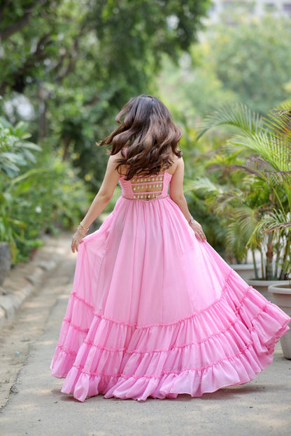 Diya Pink Gown