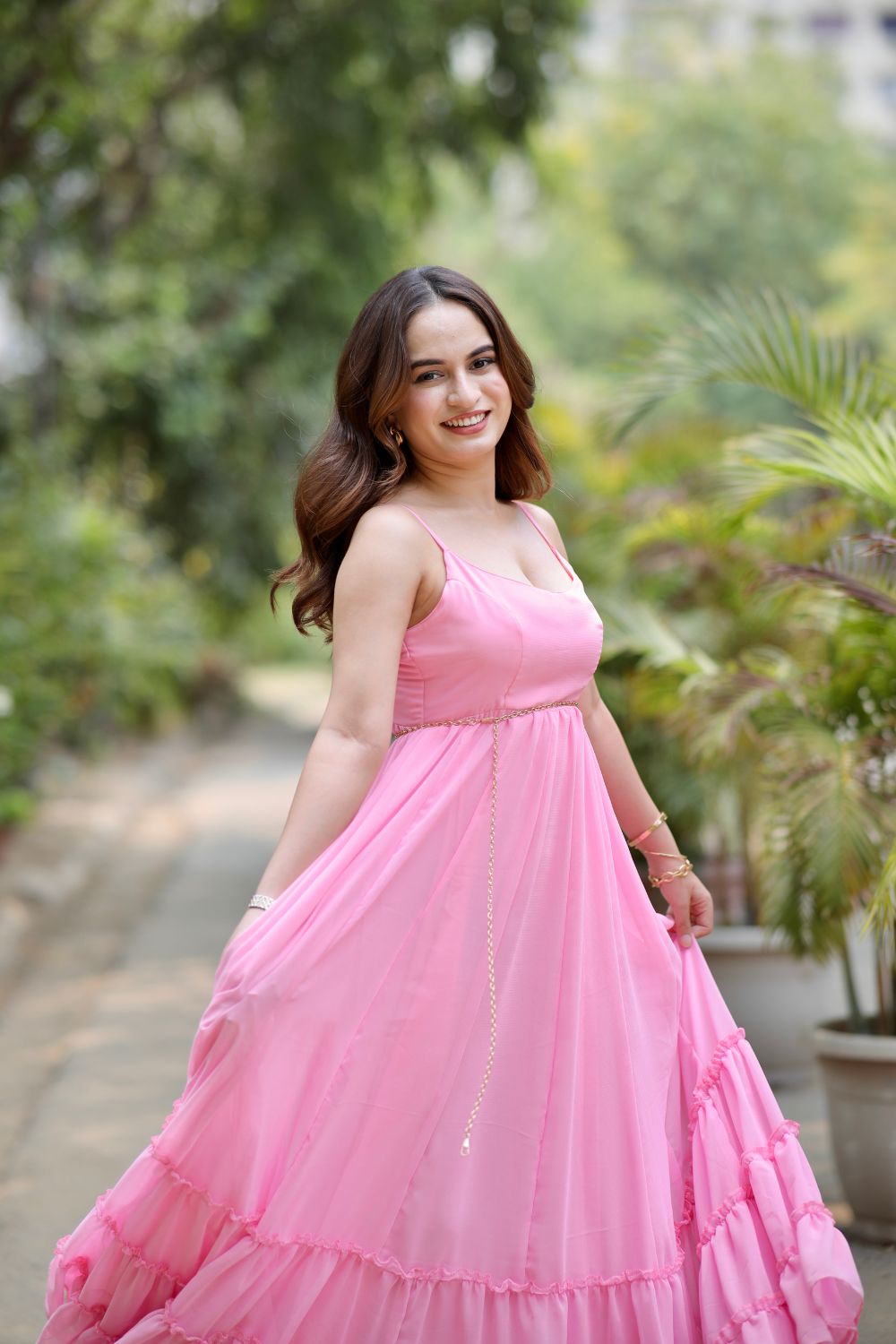 Diya Pink Gown