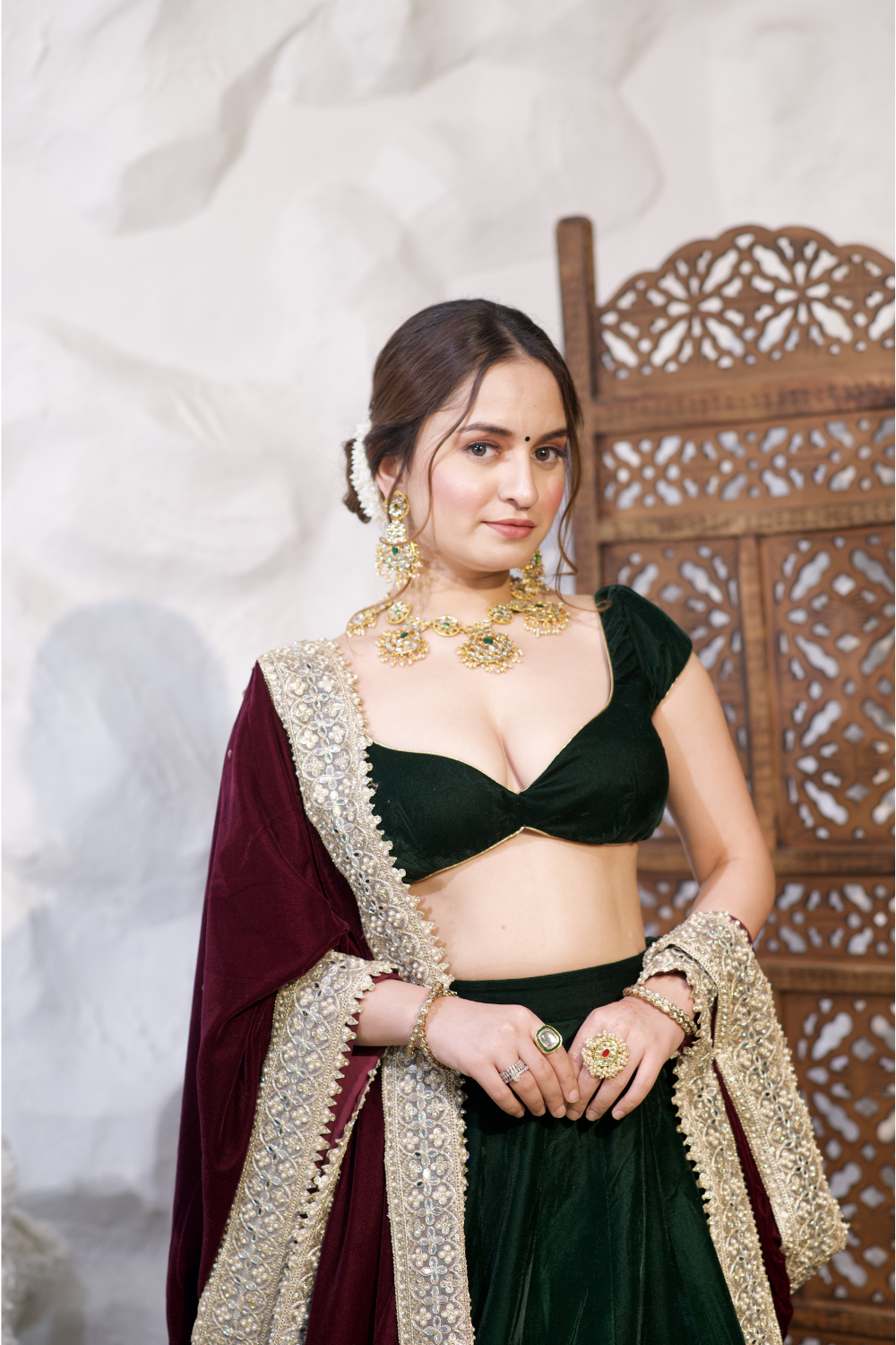 Madhu Velvet Lehnga