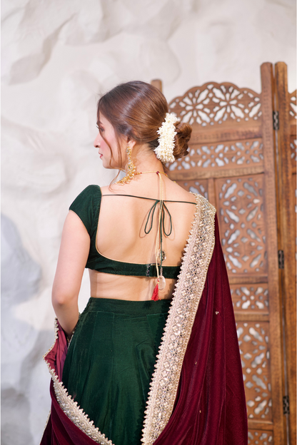 Madhu Velvet Lehnga