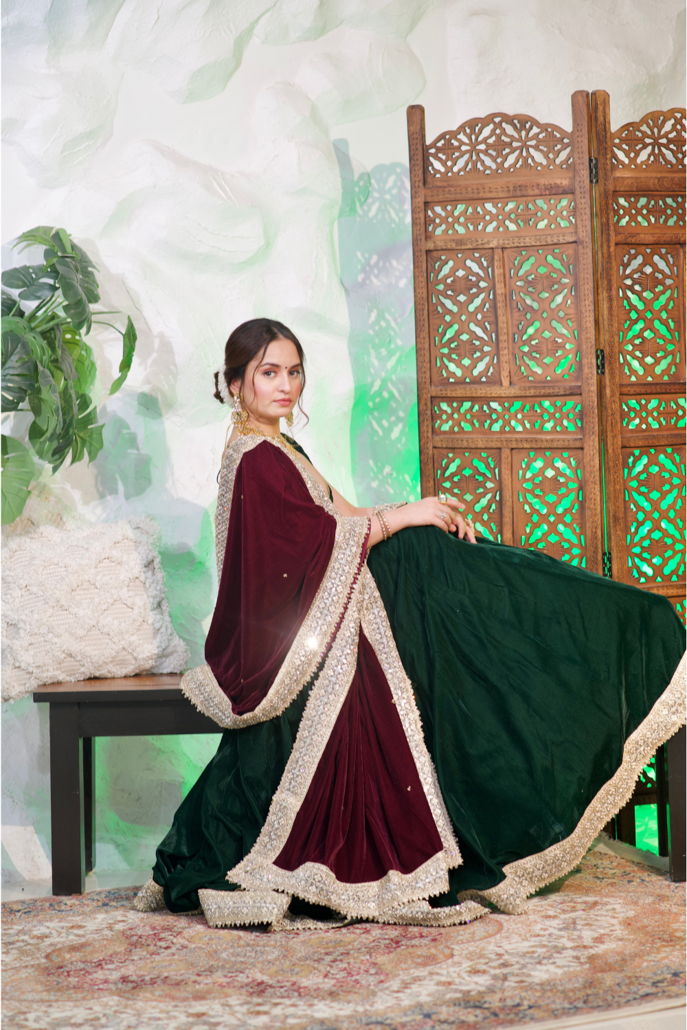 Madhu Velvet Lehnga