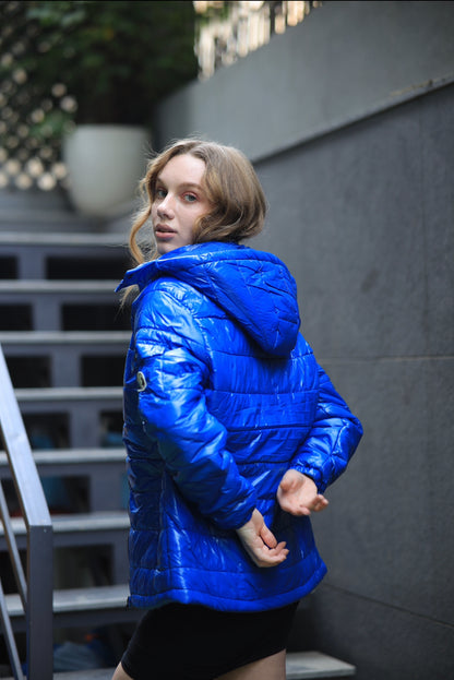 Boo Blue Puffer Jacket