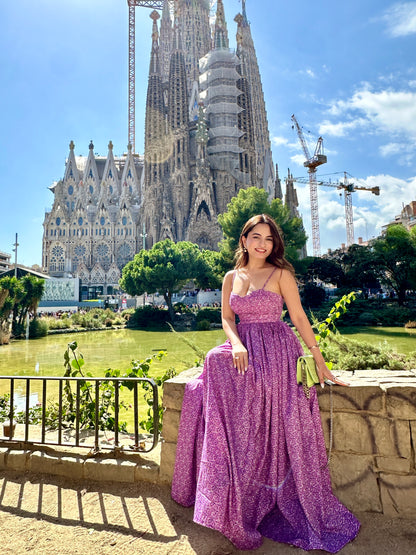 Koyy Lilac Cotton Gown